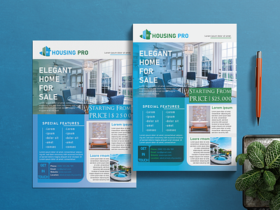 Professional Real estate business flyer bifold brochure branding business business brochure catalog corporate design digital flyer fiverr flyer flyer design graphic design illustration logo photoshop promotional socical media