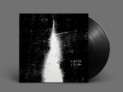 A Black Mile 2 album art black and white dark emotive grit music static