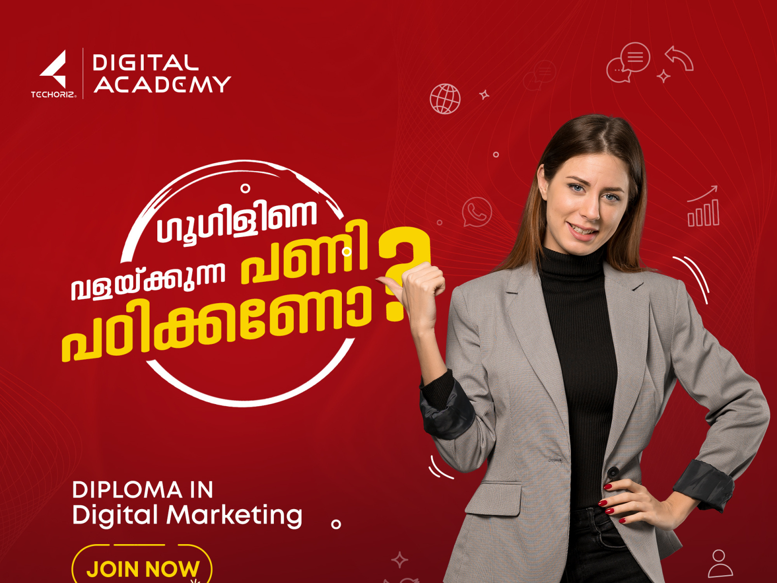Digital Marketing Institute in CalicutTechoriz Digital Academy by