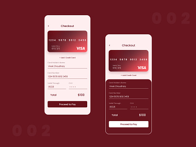 Credit Card Checkout app design graphic design illustration ui vector