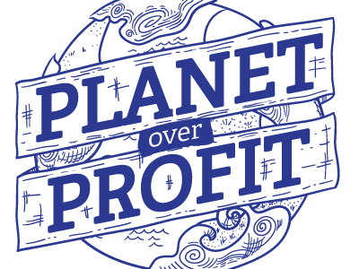 Planet Over Profit - TShirt Design capitalism digital illustration illustration illustrator planet tshirt vector