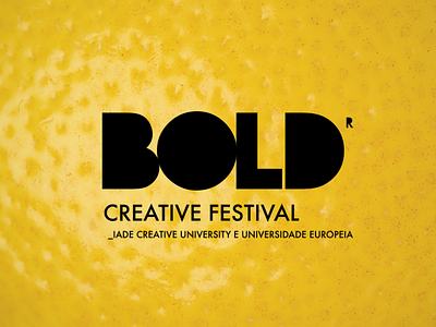Bold Creative Festival - Advertising animation design graphic design illustration vector