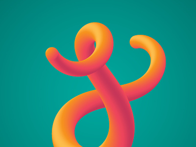 & - 3D Typography branding design graphic design illustration logo typography vector