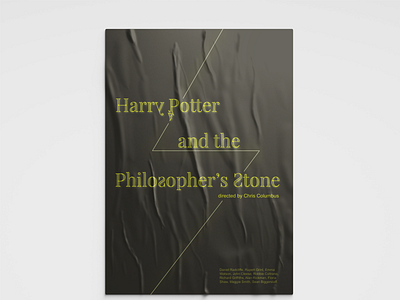 Poster Harry Potter design graphic design harry potter illustration poster poster harry poter typography