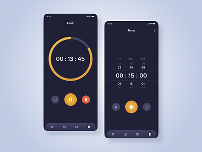 Daily UI - Countdown Timer app design countdown timer daily ui dailyui dark mode dark ui ecommerce graphic design mobile app mobile app design mobile ui timer ui user interface ux