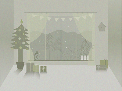 Illustration christmas design illustration image interface line merry winter