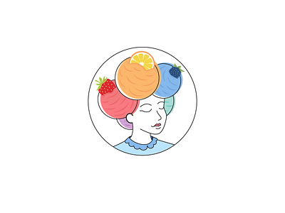 WIP on a logo for an icecream store