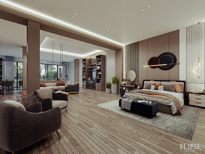 Master Bedroom 3d 3d visualization 3ds max adobe photoshop bedroom modeling
