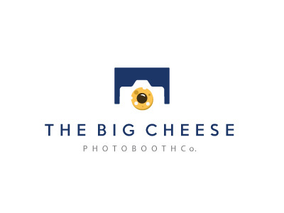 The Big Cheese big blue camera cheese lens photobooth