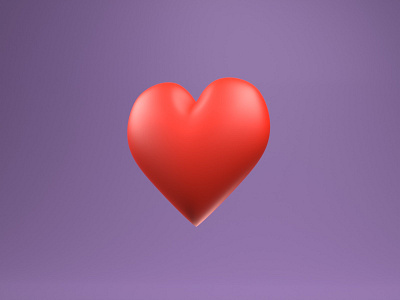 Heart 3d blender blender3d design heart lowpoly