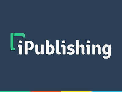 iPublishing Logo agency branding company identity logo logotype press publishing shade symbol type typography