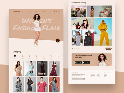 Faishon Flair app design dwivedidesigns ecommerce website product page ui uidaily uiinspiration uiuxinspiration ux