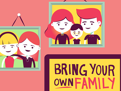 WIP - Bring Your Own Family To Work Day! characters family happy office events
