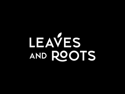 Lwaves & Roots Branding brand branding design green icon leave logo logos plant typo