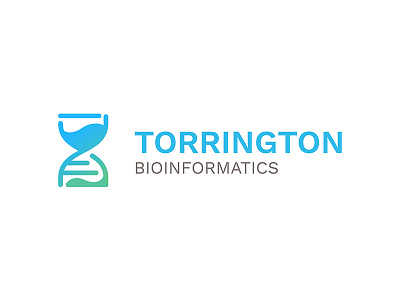 Torrington Bioinformatics logo (WIP) bioinformatics dna time