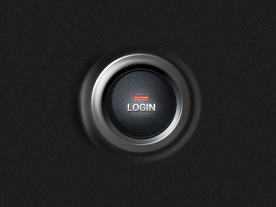 Ignition Button button igition orange psd