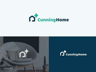 Logo design concept for a home furnishing store.