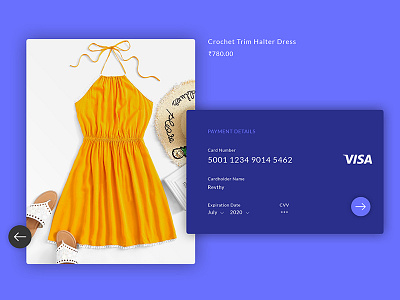 Task: Credit Card checkout - Daily UI 002