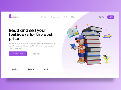 Landing page - Daily UI 03