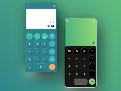 Calculator - Daily UI 04