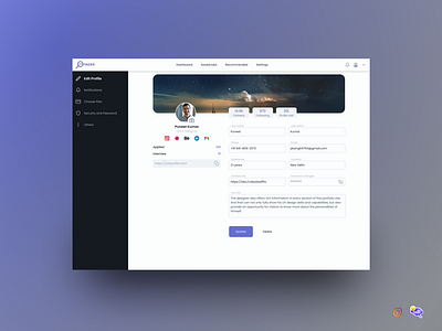 User Profile- Daily UI 06