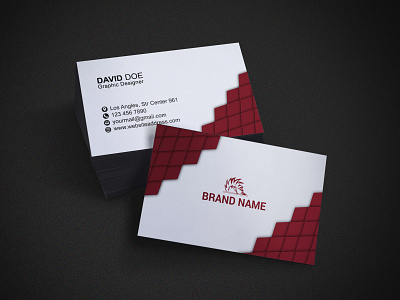 Business Card Design business card design design graphic design logo typography ui