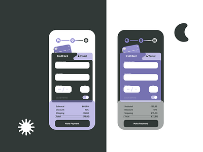 Daily UI #2 - Credit Card Checkout app dailyui design graphic design illustration ui
