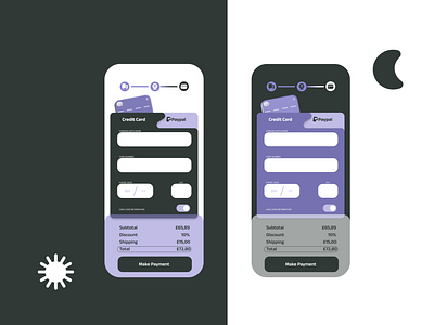 Daily UI #2 - Credit Card Checkout