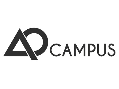 AO Campus Logo branding design illustration logo typography vector