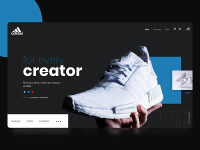 Adidas Web Concept