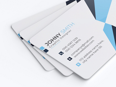 Modern Business Card Template brand brand idendity branding business card clean corporate creative design graphic design modern print