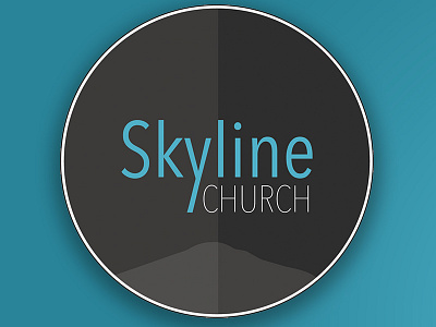 Skyline Church Logo branding identity logo design