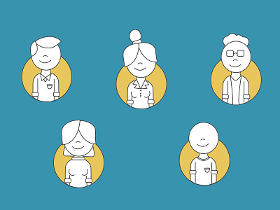 Business Model Characters character design iconography illustration
