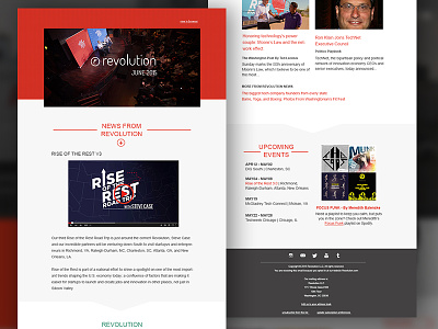 Revolution Newsletter email email design marketing web