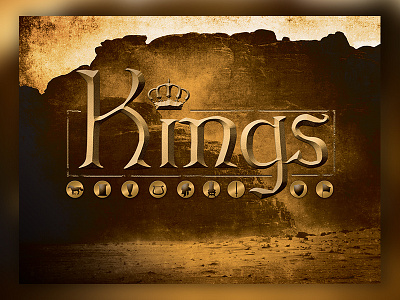 Kings Series Graphic church series design graphic typography