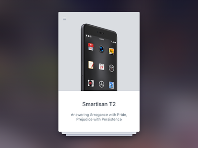 Smartisan T2 app design info smartisan ui