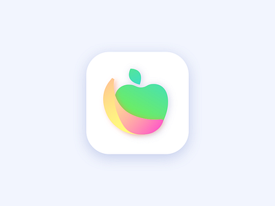 Daily UI #005 • App Icon app app icon apple banana challenge daily daily ui fruits icon ios iphone vector
