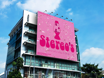 Stereo's Mechanic Shop - Billboard branding design graphic design logo typography