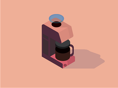 Coffee Break design illustration isometric isometry