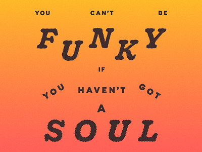 Can’t Be Funky
