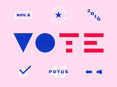 Vote! 2016 america election go vote november potus united states vote