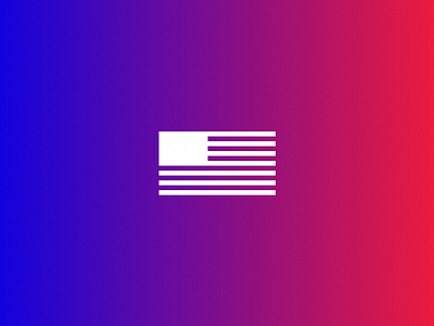 America 2016 america flag gradient purple together usa