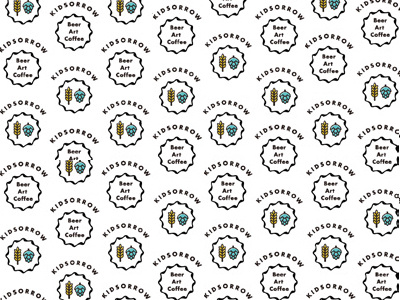 Kidsorrow, pattern design for a bar