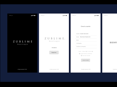 Shopping App. concept (ZUBLIME)