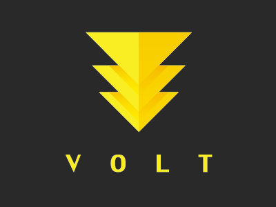 Volt Project Isotype brand energy logo redisign