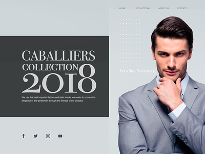 CABALLIERS brands graphic design international ui