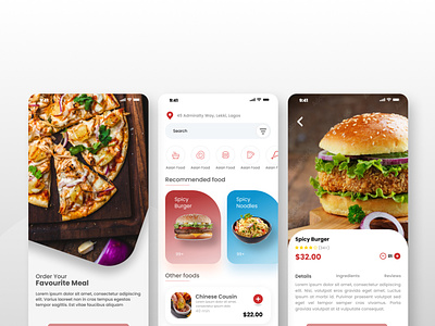 Food App Design