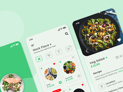 Food Delivery App Design