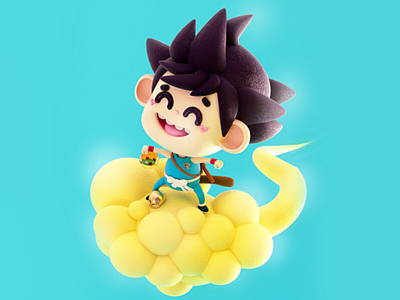 Kawaii Dragon Ball Designs Themes Templates And Downloadable Graphic Elements On Dribbble