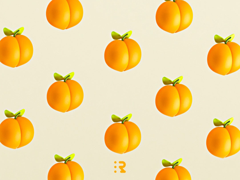 Peach Emoji Wallpapers - Top Free Peach Emoji Backgrounds - WallpaperAccess